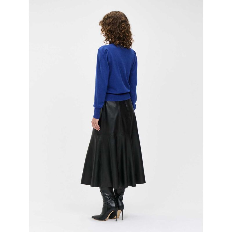 Veronika Maine Extrafine Merino Blend Tuck Sleeve Knit image number 1
